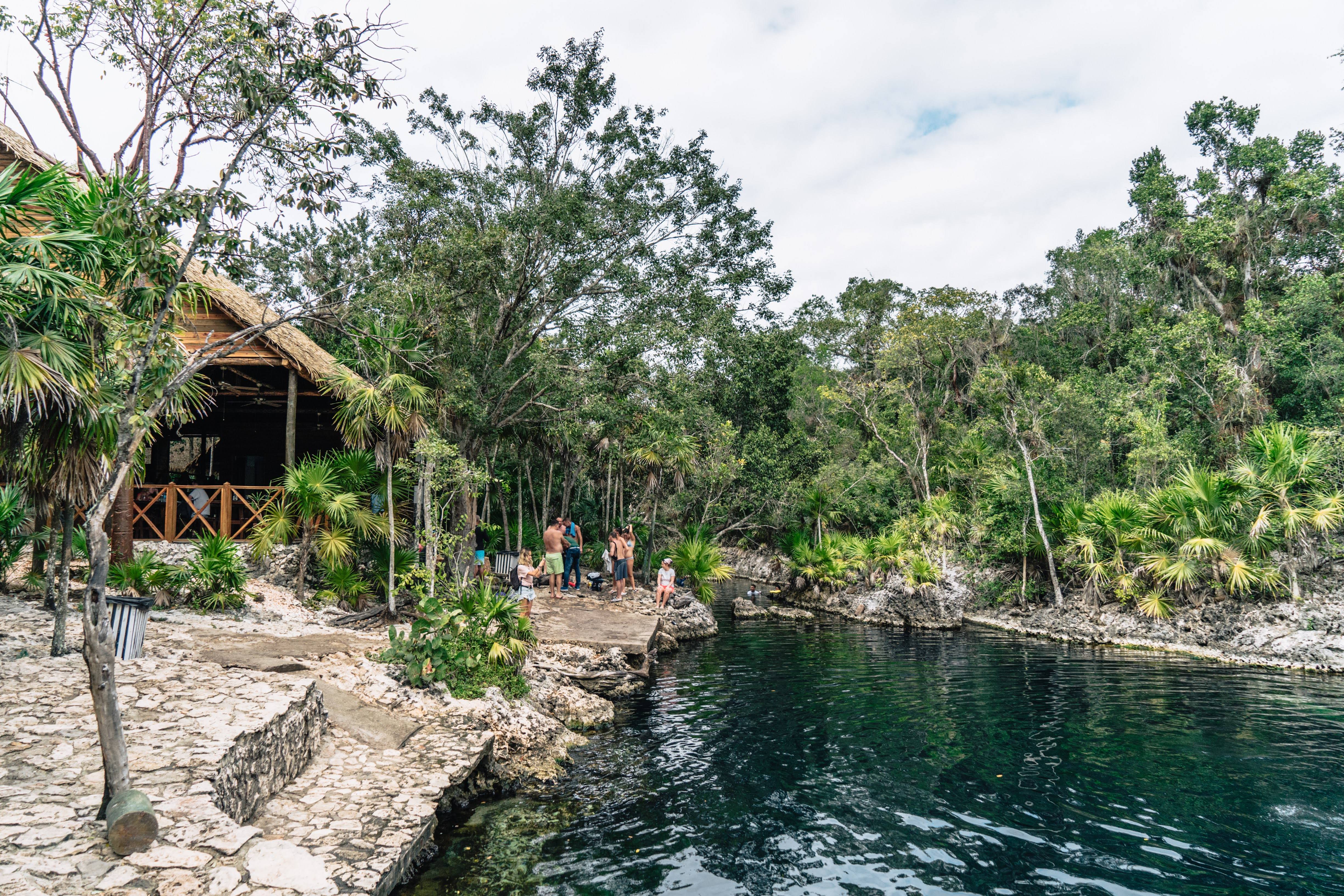 A cenote in Bay of Pigs (Playa de Giron) A cenote in Bay of Pigs (Playa de Giron)