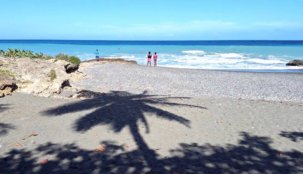 A section of Atlantic coastline in Eastern Cuba A section of Atlantic coastline in Eastern Cuba