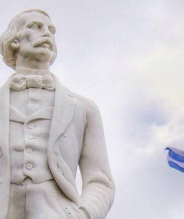 A statue in Cuba of Carlos Manuel de Cespedes