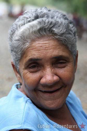 Baracoa old woman Baracoa old woman