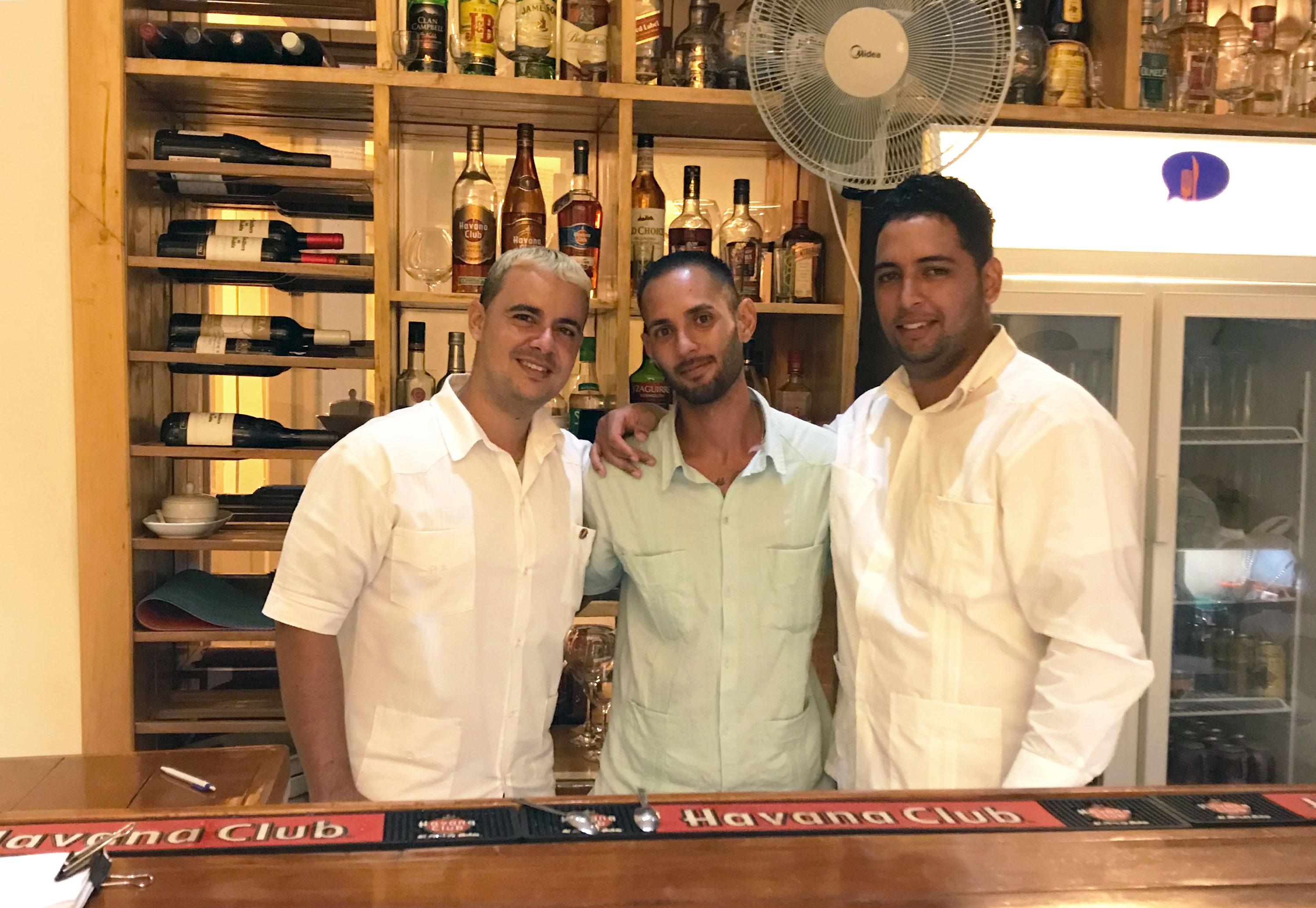 Bartenders at Donde Lis Bartenders at Donde Lis