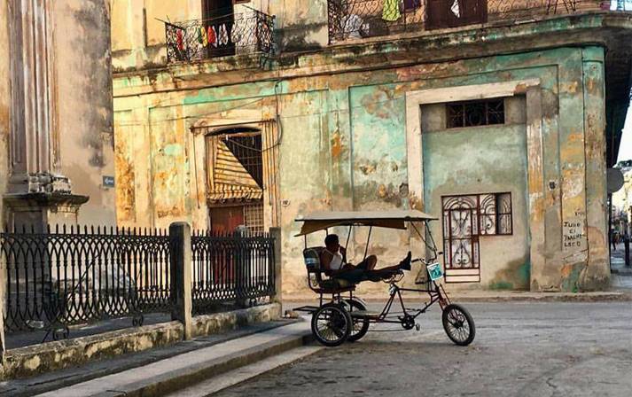 Bike in Old Havana, Cuba Bike in Old Havana, Cuba