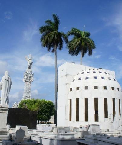 Colon cemetery mausoleums and tombs