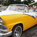 Cruise the sights of Santiago in a classic car Cruise the sights of Santiago in a classic car