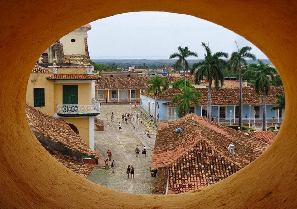 Cuba photo competition winning photo of Trinidad town in Cuba from the bell tower Cuba photo competition winning photo of Trinidad town in Cuba from the bell tower