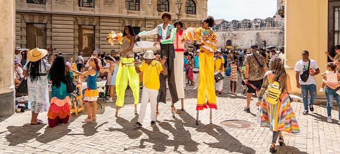 dancing in the streets of Havana