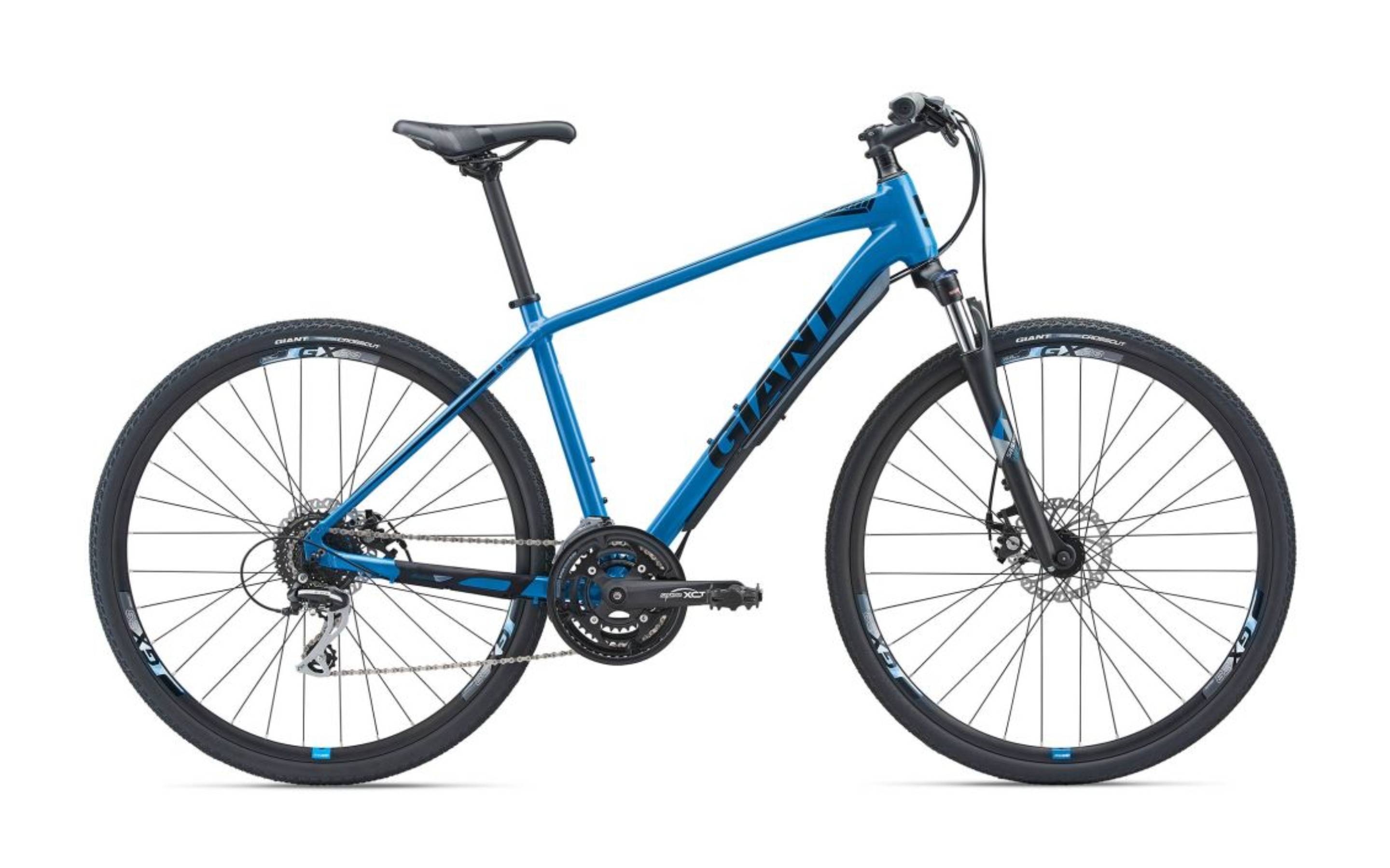 The Giant Roam 3 Disc (blue frame) A plain image of the Giant Roam 3 Disc, with blue coloured frame