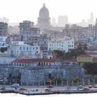 Havana's capitol in the background Havana's capitol in the background