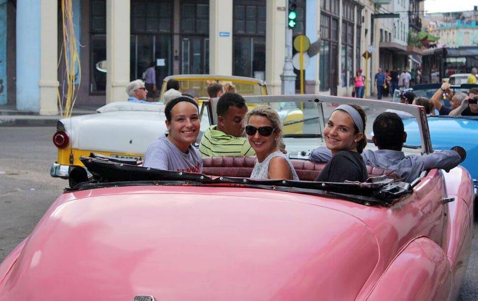 Havana tour guide Armando says that more often than not it's the girls in a group that get to choose the color of the car for their tour. Havana tour guide Armando says that more often than not it's the girls in a group that get to choose the color of the car for their tour.