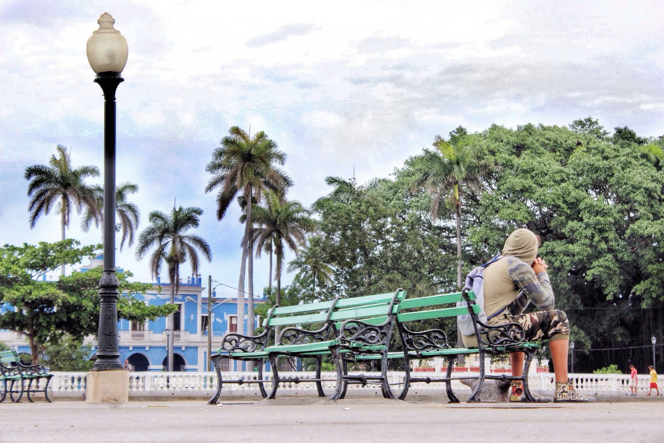 Jose Marti Park in Cienfuegos, Cuba Jose Marti Park in Cienfuegos