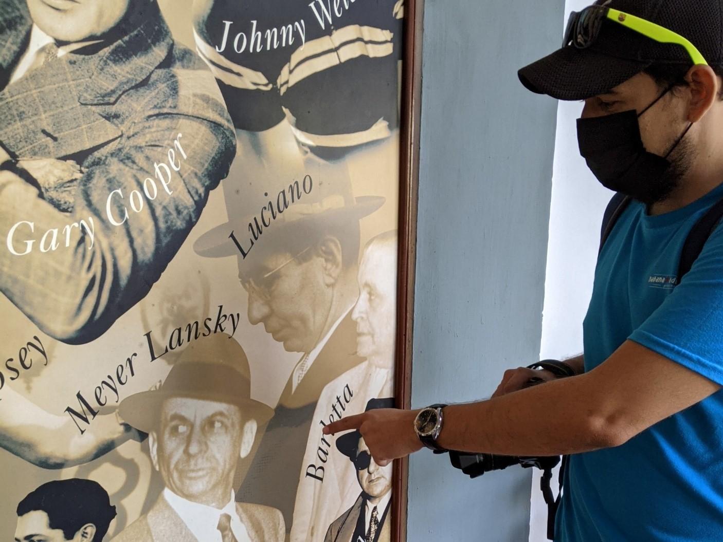 Learning about the fascinating Mafia history from Armando