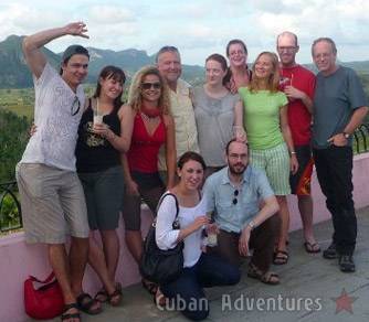 Our Group in Viñales Our Group in Viñales