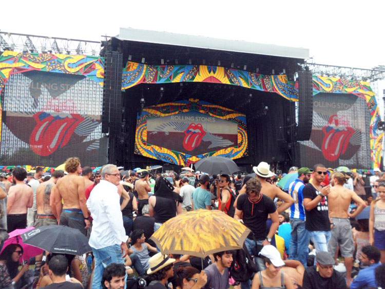 Rolling Stones Havana Concert Stage Rolling Stones Havana Concert Stage