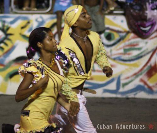 Santiago Carnival dancers Santiago Carnival dancers