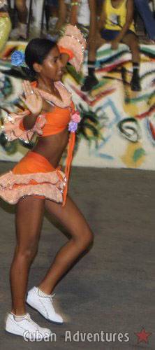 Santiago Carnival Young Woman Santiago Carnival Young Woman