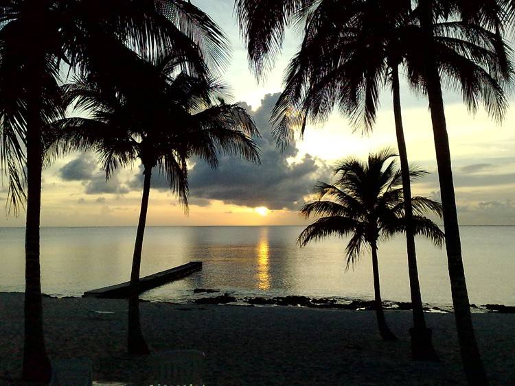 sunset on a beach sunset on a beach