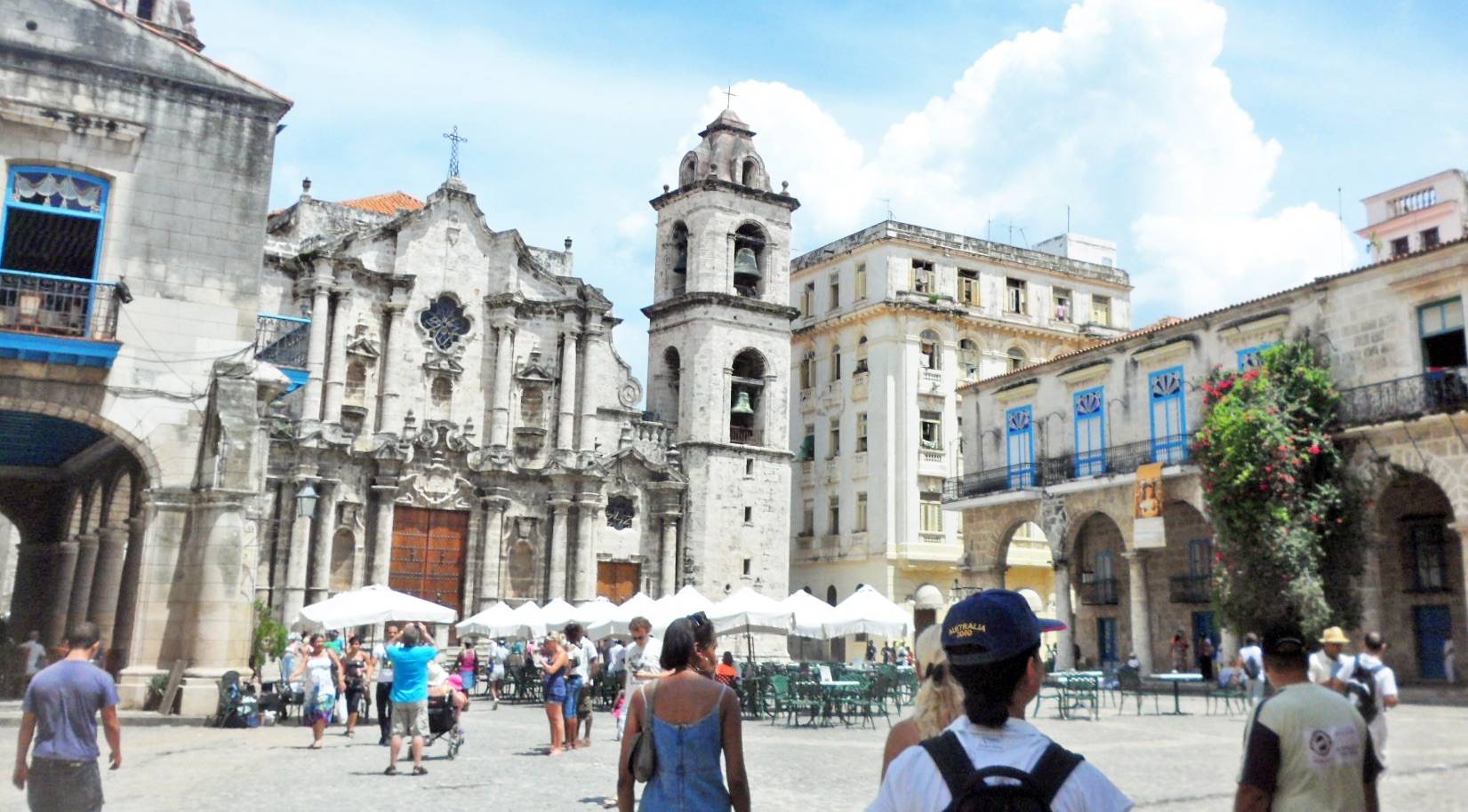 The Cathedral Square in Old Havana