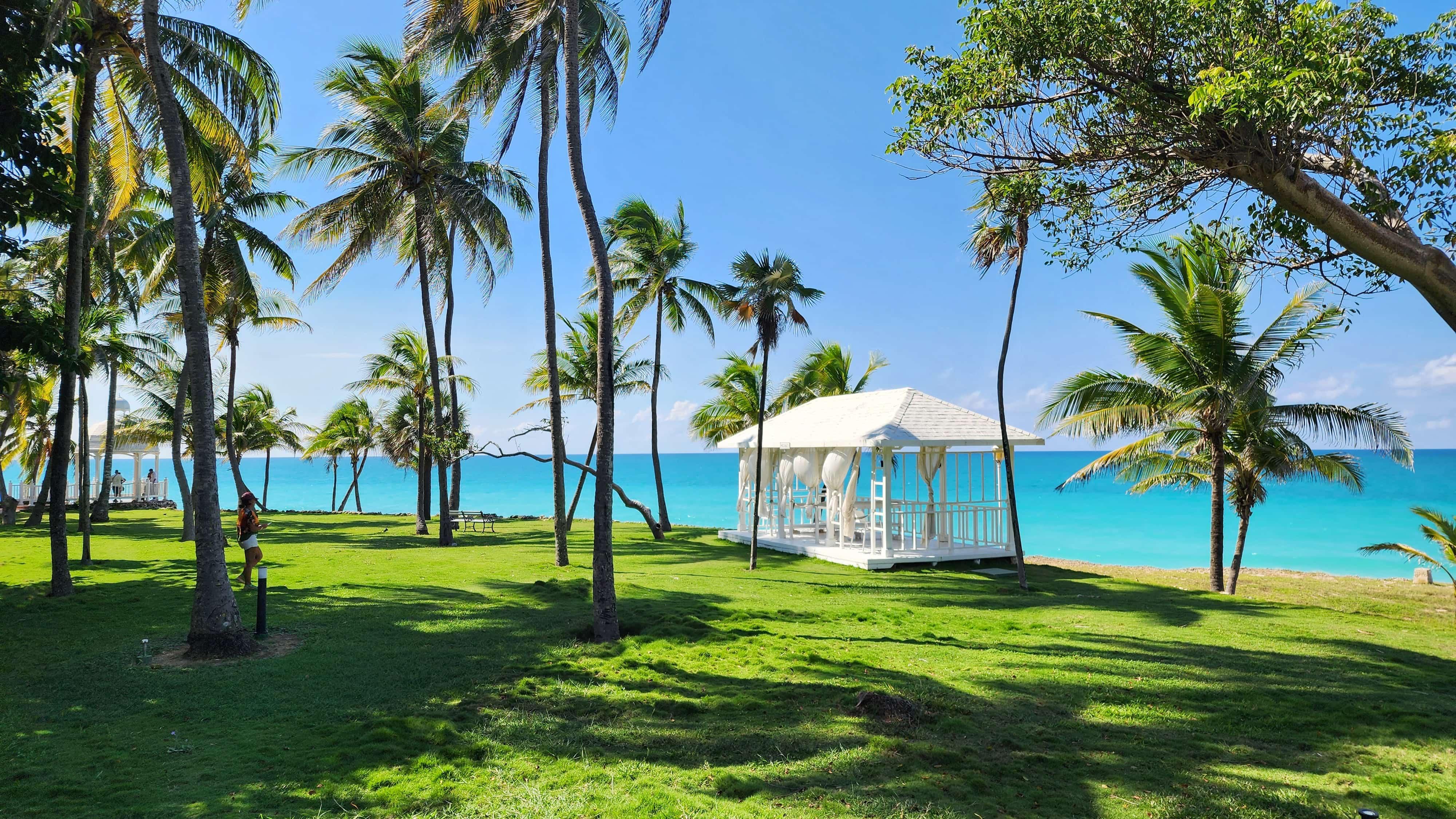 The grounds of the Melia Varadero hotel, Cuba.