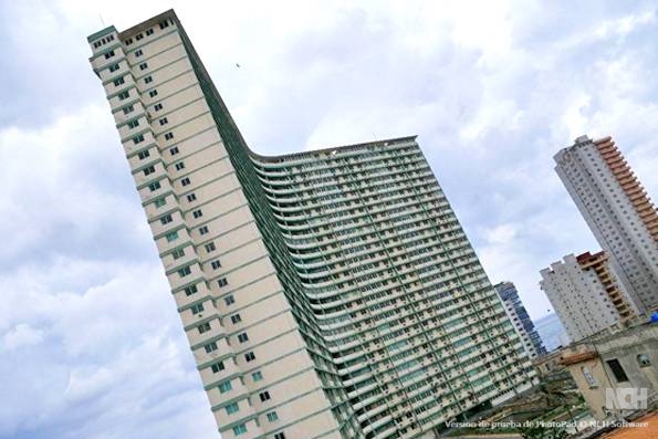 The Focsa building in Havana