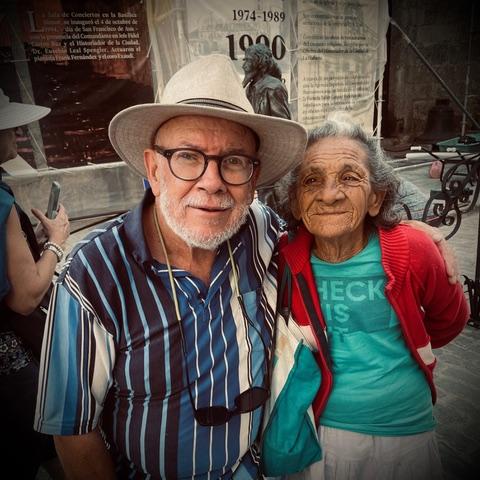 selfie of tourists in Havana