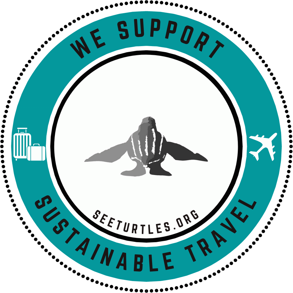 Sea Turtles in Support of Sustainable Travel seaturtles.org logo