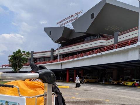 view of exterior of the Jose Marti Airport