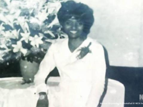 Yummet's mum at Havana University in 1968